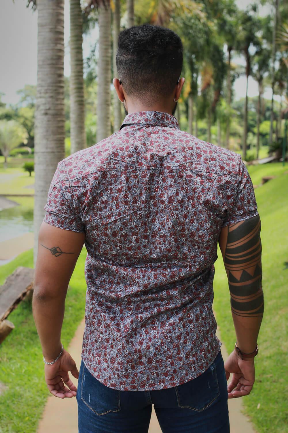 Camisa Slim Fit Ref 225 - invictacamisaria